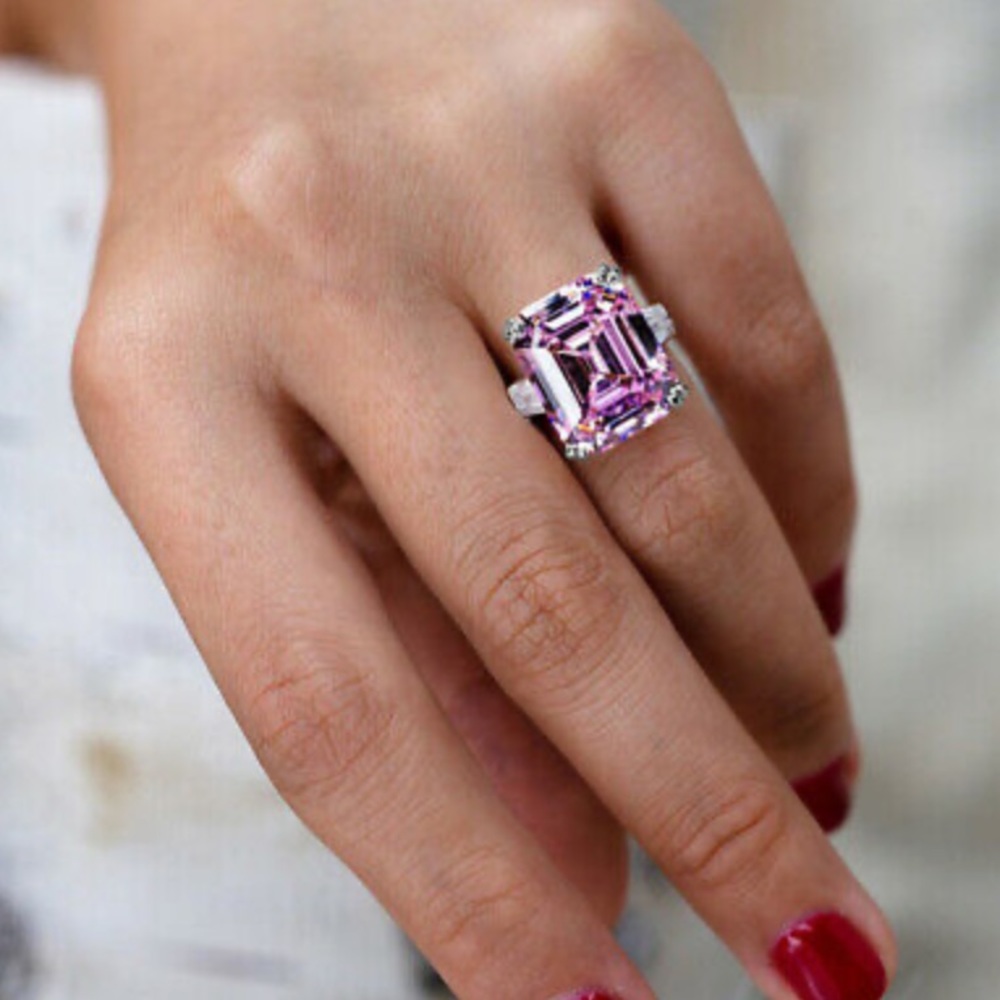 New Gorgeous 925 Silver Ring Size 6-10 - Picture 1 of 4
